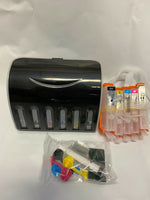 REFILLABLE INK CISS WITH CHIPS FOR HP PhotoSmart 6520 7510 564XL Plus 4x250ml