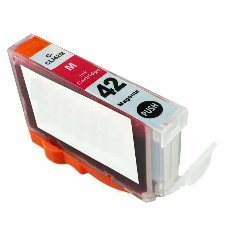 2 PACK CLI-42 Magenta Ink Cartridges for Canon PIXMA PRO-100 Printers