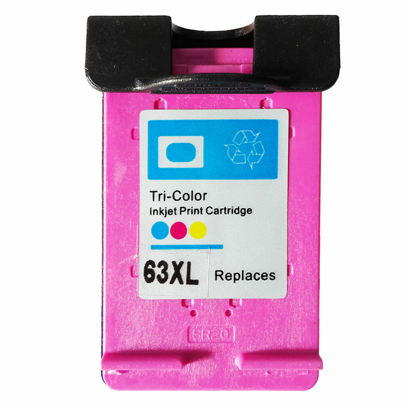 Tri-Color Ink Cartridges Compatible for HP 63XL HP 1112 2130 3630 3632 3634