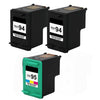 3pk compatible for HP 94 95 Black Color Ink Cartridge for 1600 1610 2350 2355