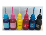 6x30ml Bottle Pigment Ink for HP Refillable Cartridges