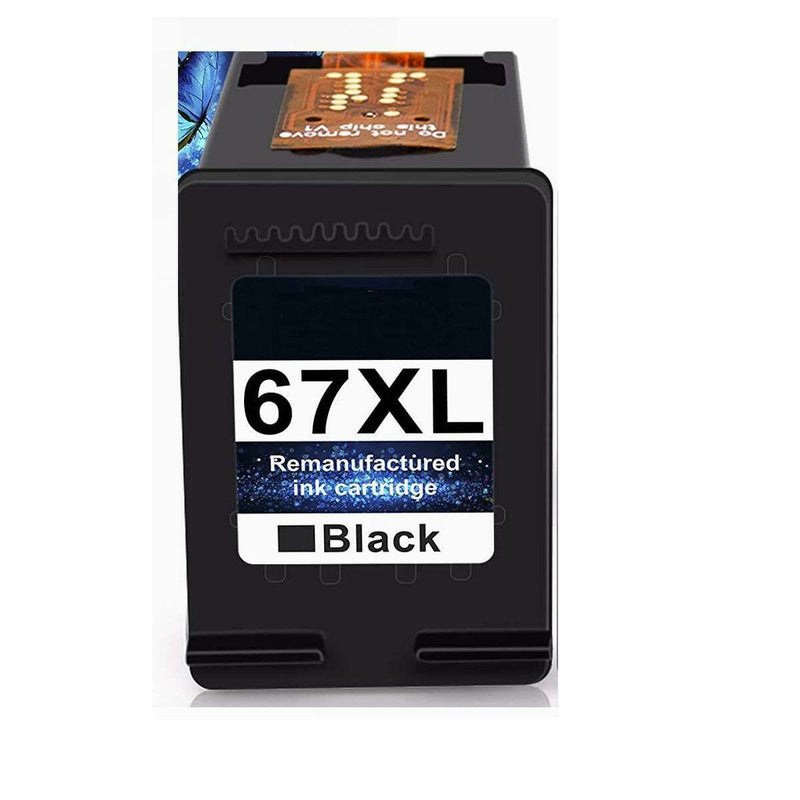 Remanufactured for HP 67XL Black Ink Cartridges HP ENVY 6052 6055 6058 6075