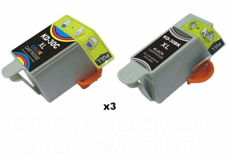 30XL Ink Cartridges for Kodak ESP C110 ESP Office 2170 ESP C310 Printer
