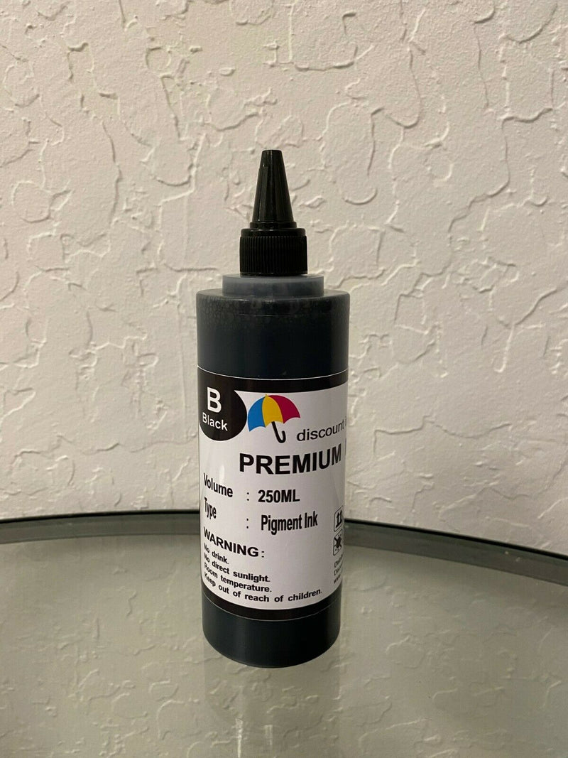 250ml pigment Refill ink Canon PG-245 CL-246 PIXMA MG2420 MG2520 MG2920 MG2922