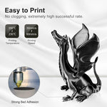 PLA Silk White Filament 1.75mm 3D Printer Filament 2.2 LBS Spool 3D Printing