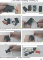 DIY Refill kit For Canon PG-240XL CL-241XL Ink Cartridge Canon PIXMA MX512 MX522