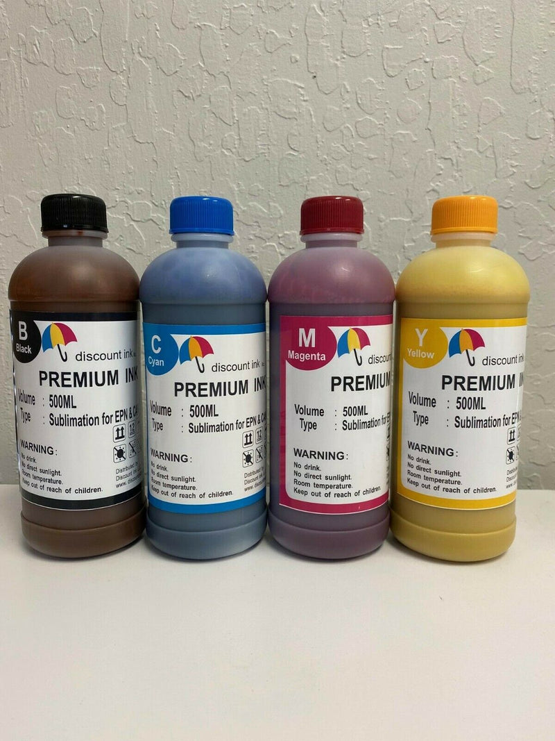 4x500ml True Color High Quality Sublimation INK For Brother inkjet Printers