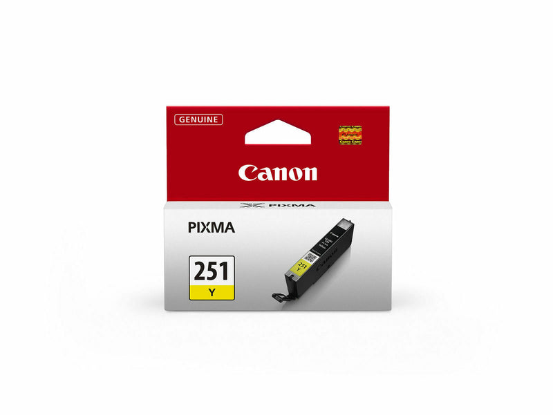 Genuine Canon CLI-251 Yellow ink 251 iX6820 MG6420 MG5522