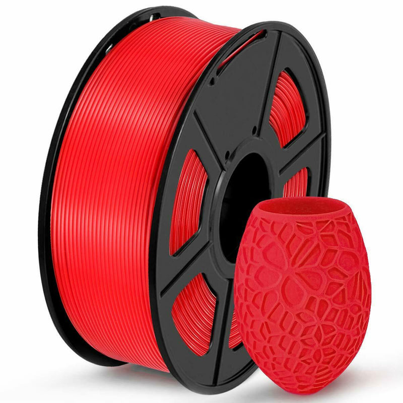 Red TPU 3D Printing Filament 1kg/2.2lb 1.75mm Similar to NinjaFlex