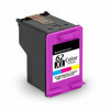 2-PK Comp For HP 62XL Black Color Ink Cartridges for Officejet 5740 5742 5745