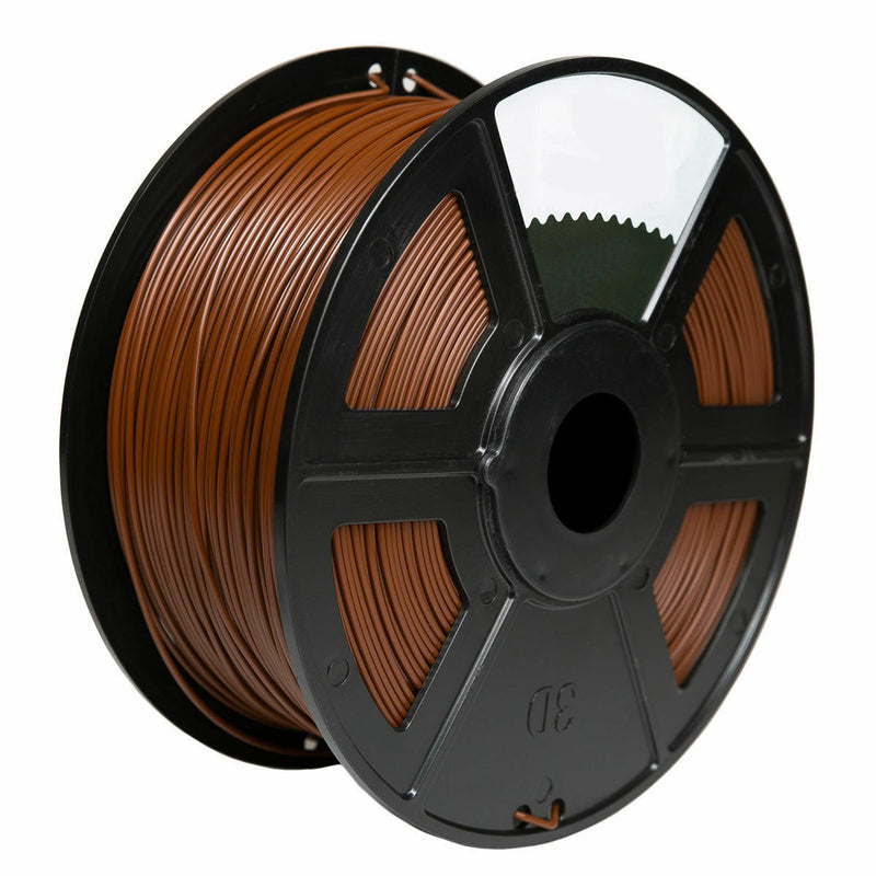 Brown 3D Printer Filament 1kg/2.2lb 1.75mm PLA MakerBot RepRap