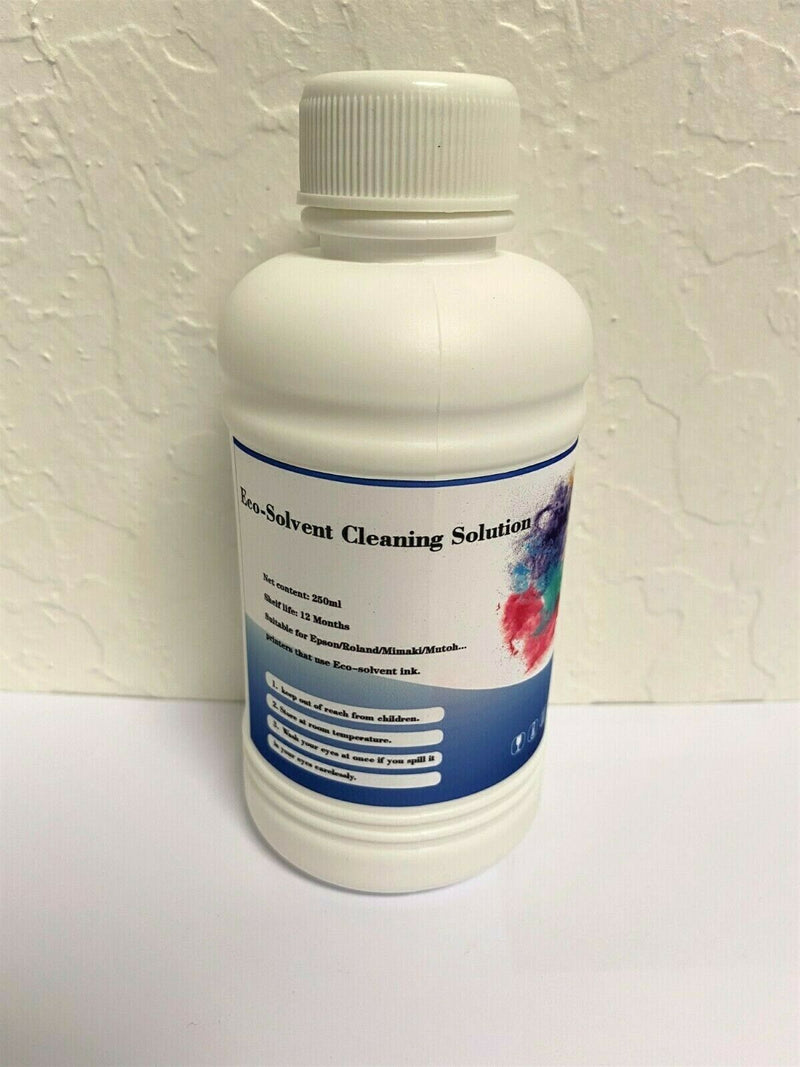 250ml Eco Solvent Cleaning Solution for Mimaki Epson Mutoh Roland DX printhead