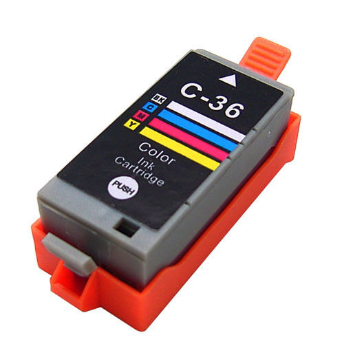 Compatible Ink Cartridge for Canon CLI-36 Color CLI36 PGI 36 PIXMA iP100