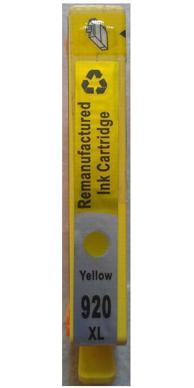 Compatible For HP 920 XL Yellow Ink Cartridge For Officejet 6000 6500 7000 7500
